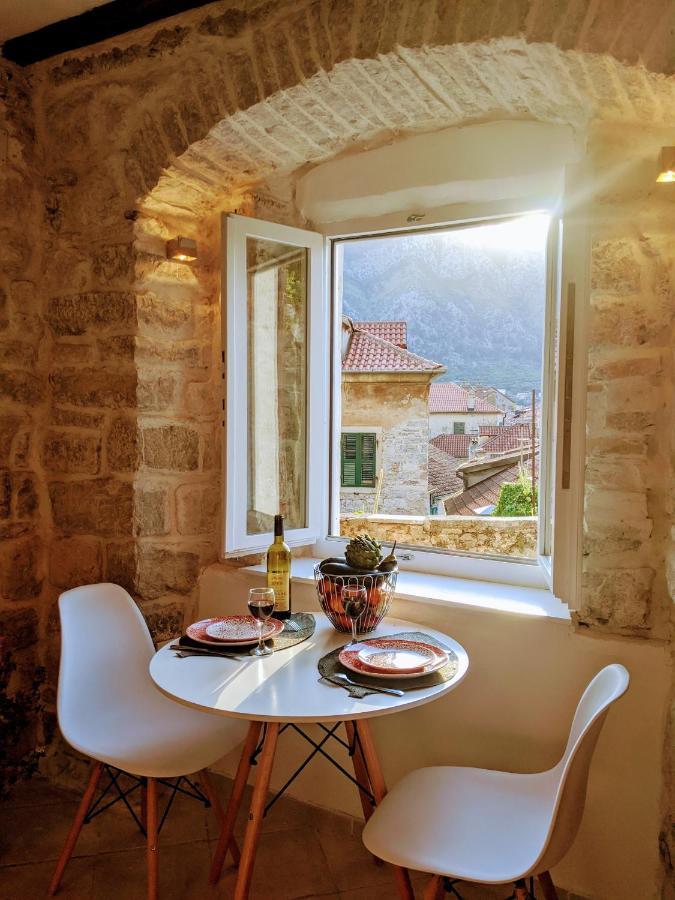 Romantic Rooftop View Hideaway- Old Town Nr 404 Leilighet Kotor Eksteriør bilde